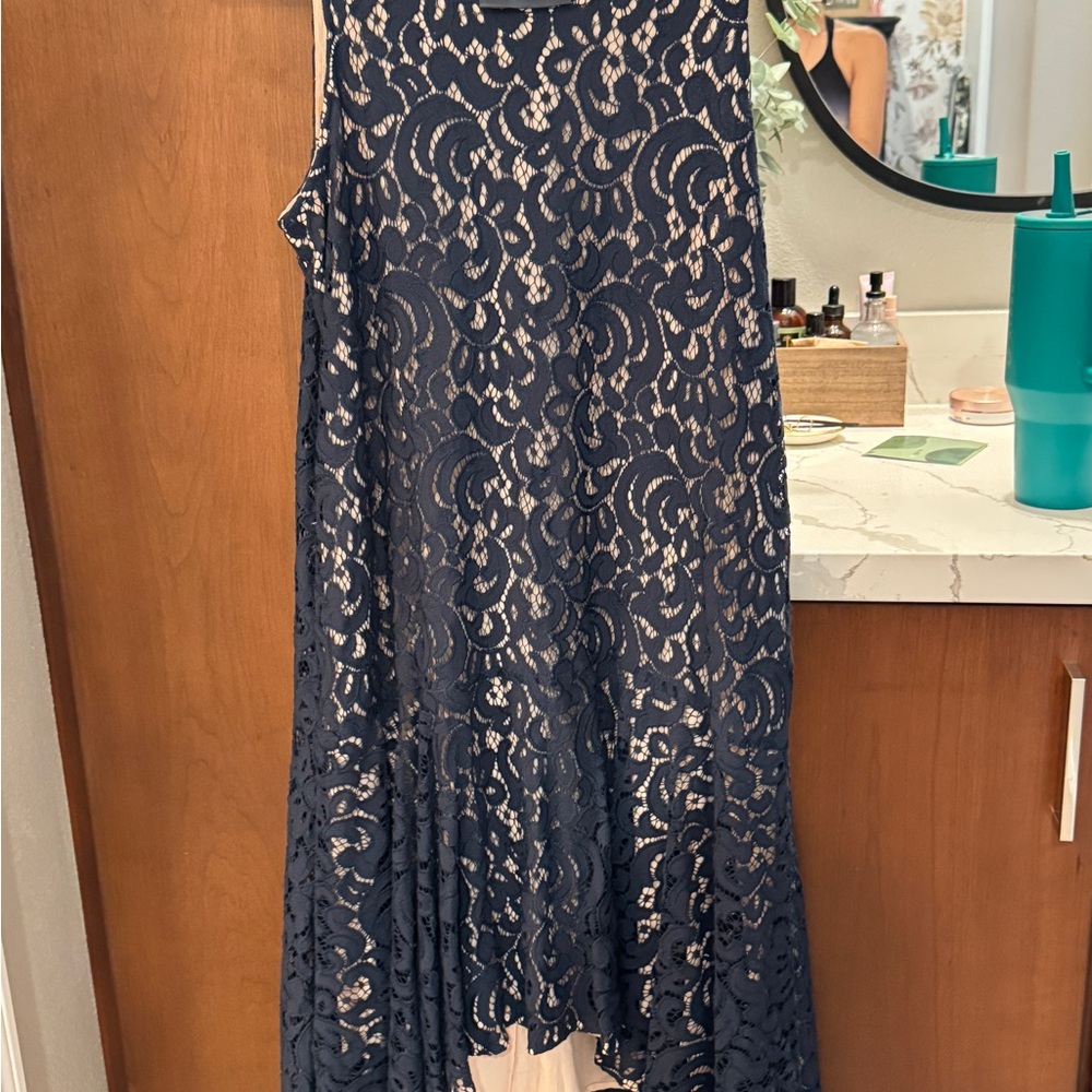 Maeve Navy Lace Dress - M